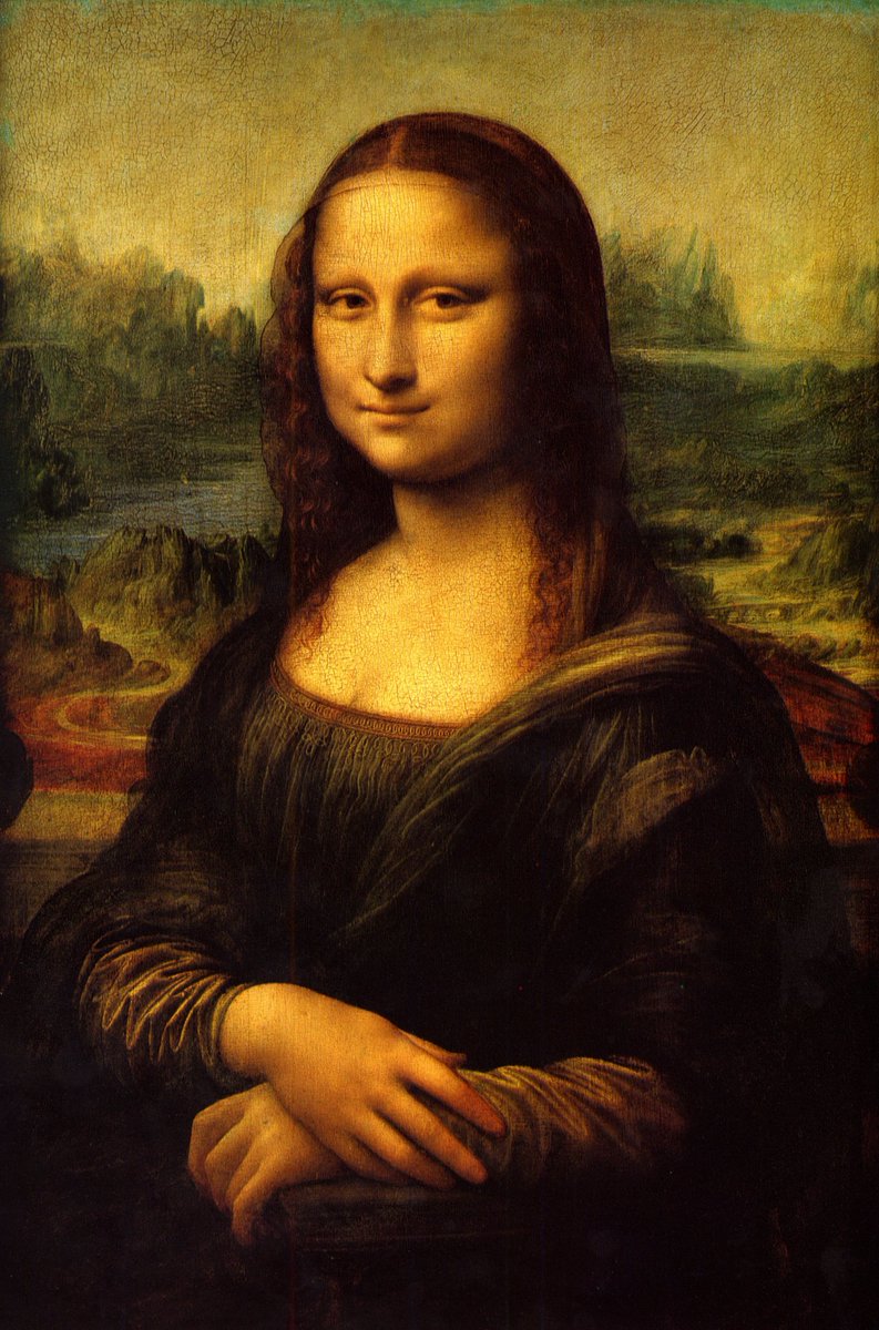 culture_more's tweet photo. "Como el camino terreno está sembrado de espinas, Dios ha dado al hombre tres dones: la sonrisa, el sueño y la esperanza".
#ImmanuelKant
🌹🌿💫

🎨Leonardo Da Vinci,'Mona Lisa',1519.
#DonneInArte #16Novembre #BuongiornoATutti #GoodMorning @paulbar59067209 @albertopetro2 #art https://t.co/ajyueMBtt7
