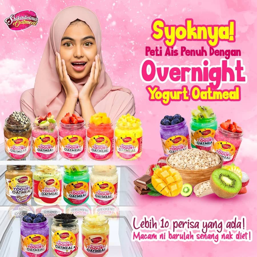 Noorle2's tweet photo. Nak diet boleh makan #oatmealshikinlicious https://t.co/jf40cgrcul