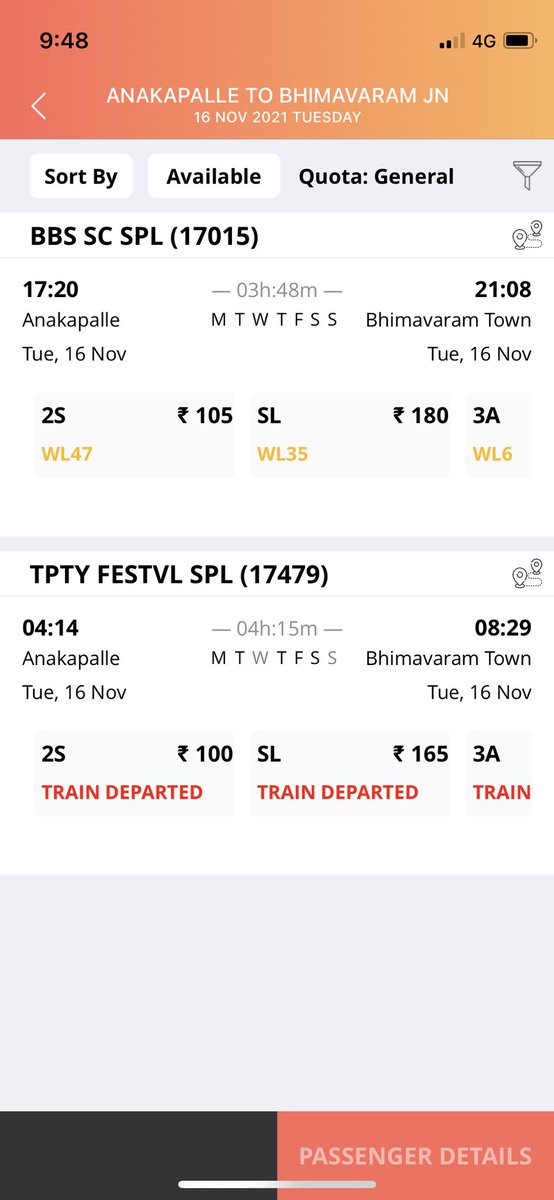 mallasree's tweet photo. @IRCTCofficial @IRCTC_News we have world’s best railway connectivity. Millions of people’s in India first choice is railways for their daily travelling. But most of the people facing so many software(app) problems while booking their tickets. For example https://t.co/vgzC3JECqA