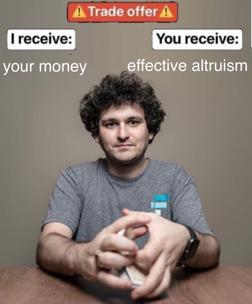 poordart's tweet photo. Are you not enjoying your effective altruism anon? https://t.co/8ERm6RkFaR