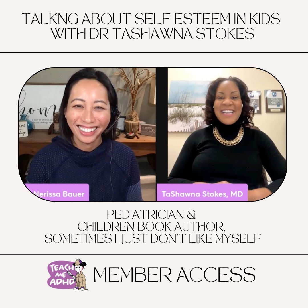 NerissaBauer's tweet photo. Had the pleasure of chatting about healthy self esteem in kids and how to talk to them about it with @docmommd catch the trailer https://t.co/9E58QMY6wN #letstalkkidshealth #teachmeadhd #entremd #Pediatrics https://t.co/1gQ2JYB61K