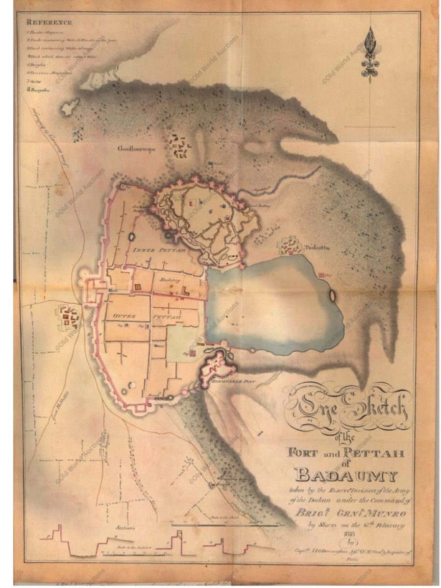 ‘FORT OF BADAMI’ 1818