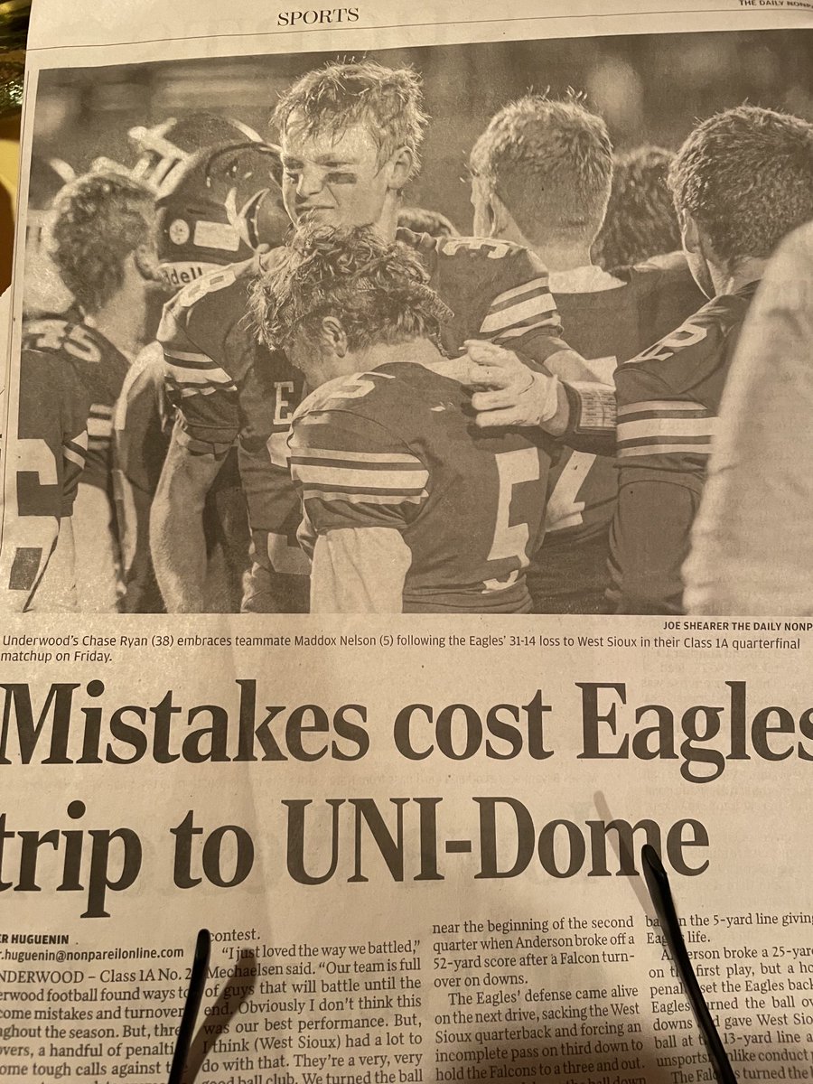 DougRyan17's tweet photo. I already miss watching these boys play football! It was a great season that ended too soon!  They were definitely fun to watch! https://t.co/iQCHBHqG9v