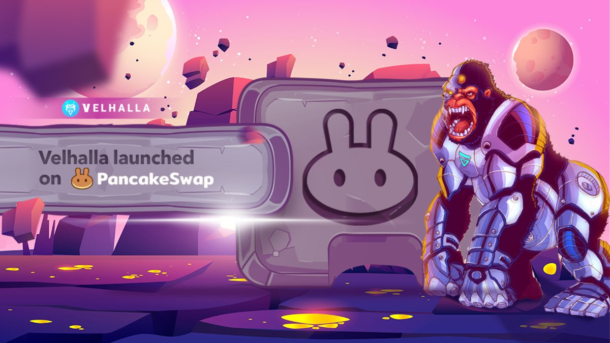 VelasPad's tweet photo. #VELHALLA $SCAR trading is now live on:

🥞 Pancakeswap: 
https://t.co/jhLfLoMVEv

🔥 Dextools: 
https://t.co/ST6WEVdv3b

▪️Website: https://t.co/gDdJIKpRyR
▪️Twitter: @velhallaproject 
▪️Telegram: https://t.co/yFNKRJkyNV https://t.co/etiSbZbN24