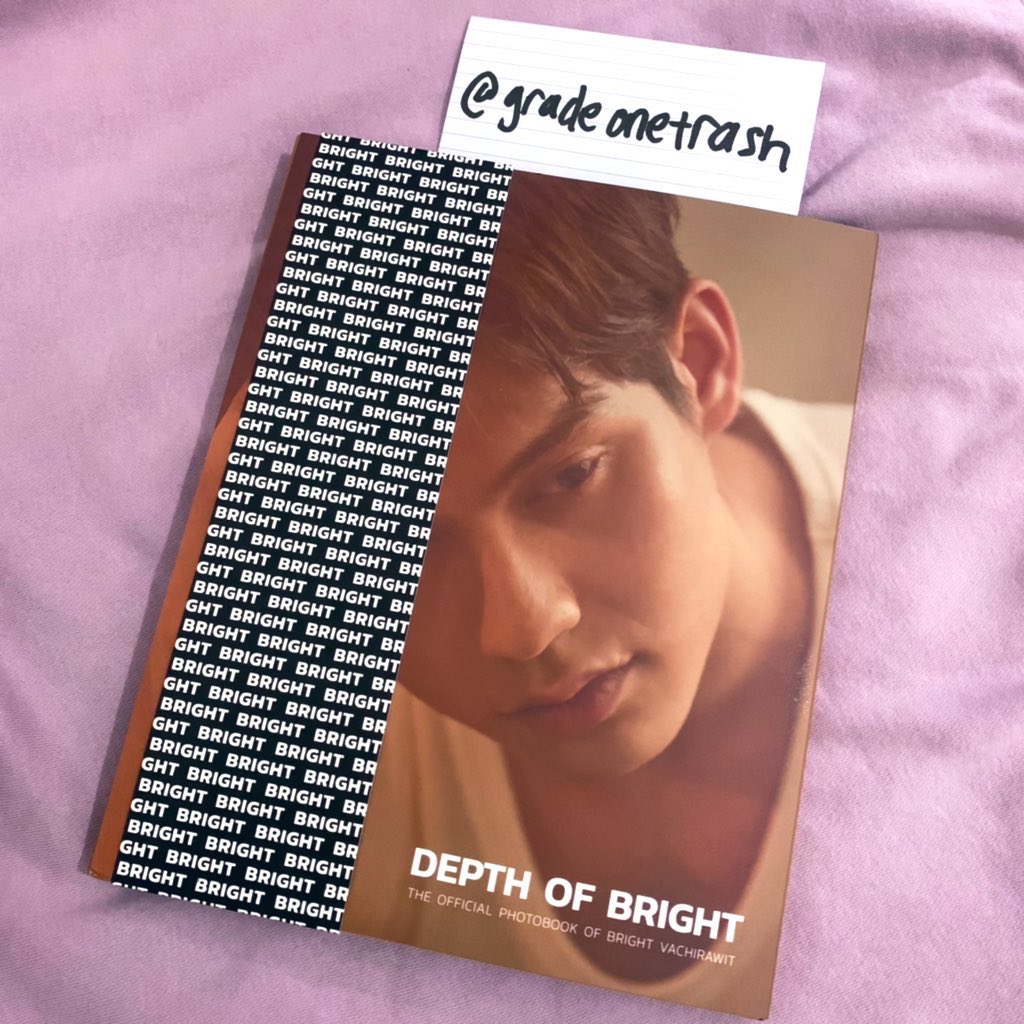 gradeonetrash's tweet photo. WTS WANT TO SELL 

Photobook DEPTH OF BRIGHT

✅ Unsealed
✅ Fullset
✅ Good condition 
✅ 🍊
📍 Ship from JKT 

📎 https://t.co/2FM4RlLVHi https://t.co/JFd6OUZpnF