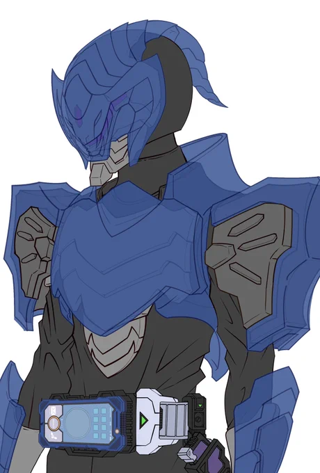 蛇ライダー思案中。 