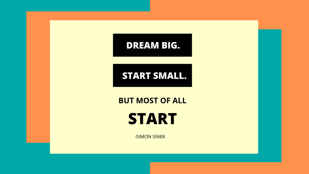 geekvirtual2021's tweet photo. No matter what you want to achieve in life, you have to take action and make your dreams a reality. 👊🎯
#geekvirtualservices #virtualservces #dreambig #startsmall https://t.co/CanAOlRMlW