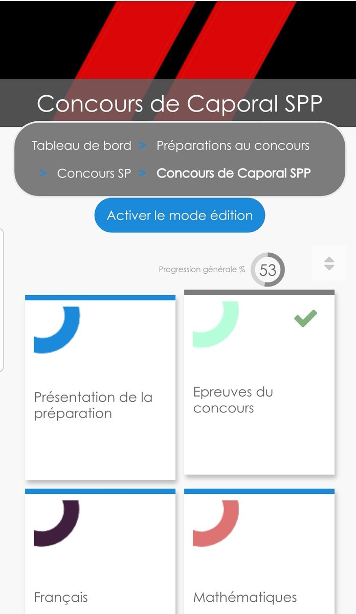 2️⃣8️⃣ semaines de préparation 
3️⃣0️⃣0️⃣0️⃣ questions d'entraînement 
7️⃣5️⃣0️⃣0️⃣ candidates et candidats ont suivi la prépa au #CONCOURS de #caporalSPP sur la #PlateformeApis
Nous leur souhaitons pleine réussite pour les épreuves écrites du 18 novembre 🍀
➡️ RDV pour la prépa à l'oral