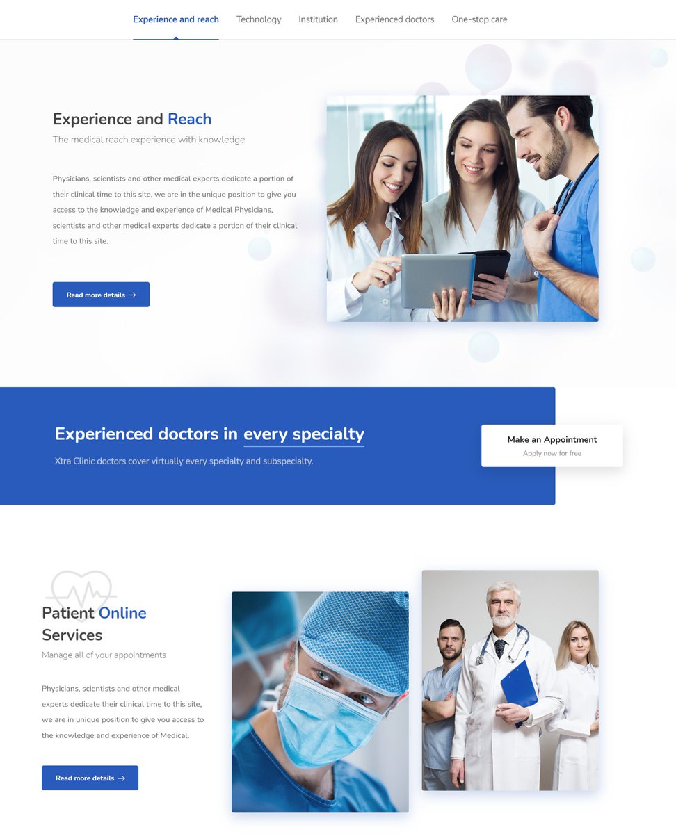 ZypifyWeb's tweet photo. Doctor/Medicine Website Design:
https://t.co/IowgKamAwn https://t.co/kCujush2ds