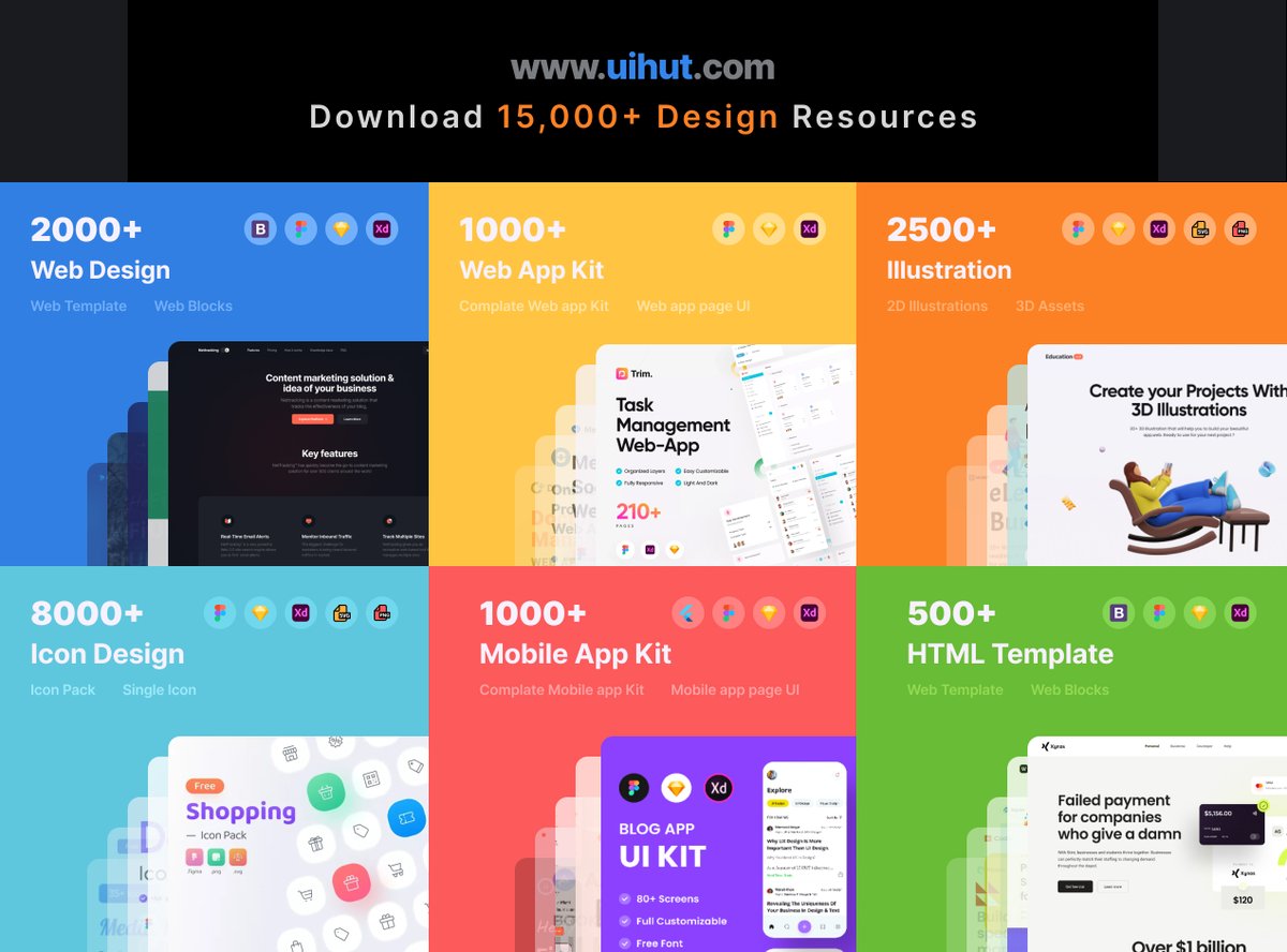 Hussain14320623's tweet photo. Everything you need to speed up your design workflow ❤❤
https://t.co/gv4B64wdJ3
Black Friday Collision symbolCollision symbolCollision symbol Life Time Deal - Only $99
Use the "has10" coupon for an extra 10% OFF
#uihut #designresources #webdesign #webappkit #mobileappkit
#icon https://t.co/NXyDHANlcj