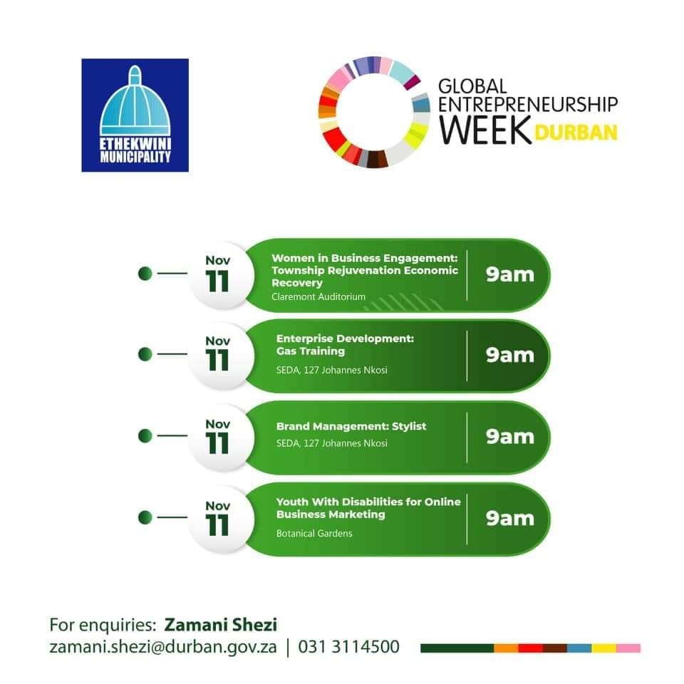 EmangweniS's tweet photo. eMangweni Business Solutions participated in the Global Entrepreneurship Week in Durban, on 11th November 2021, provided training entailing natural gas, liquefied natural gas (LNG) , compressed natural gas (CNG), liquefied petroleum gas (LPG), pricing and markets. https://t.co/wQt48va1aJ