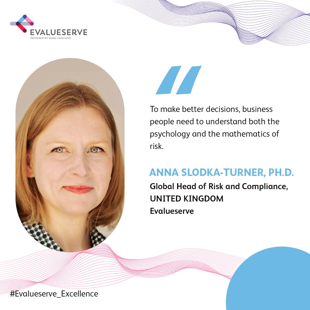 Evalueserve center our approach on the best possible ROI, efficiency and rigor for your risk management process.

#leadership #diversity #technology #innovation #AI #datascience #dataanalytics #machinelearning #Evalueserve
#risk #climatechange #esg #climaterisk  #modelrisk