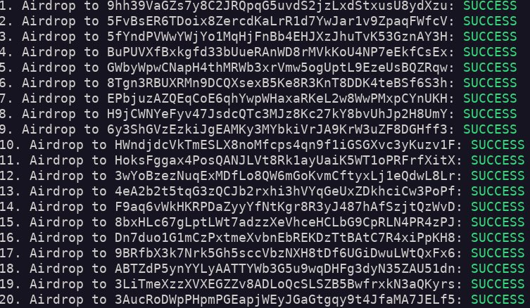 Need more SOL addresses!!!!!!!!!