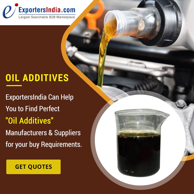 ExportersIndia's tweet image. Get the best quotes on top quality #OilAdditives from trusted &amp;amp; verified Oil Additives Suppliers and Manufacturers.

Click here 👉 bit.ly/3nhRRc2

#oiladditives #oiladditivemanufacturers #oiladditivessuppliers #wholesale #b2b #b2bmarketplace #exportersindia