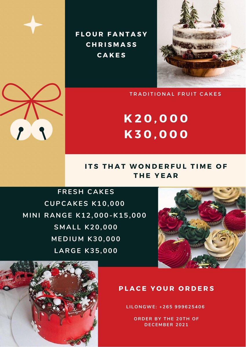 Augustrose_rue's tweet photo. Christmas Cake orders #Lilongwe https://t.co/4MtZmxdzHd