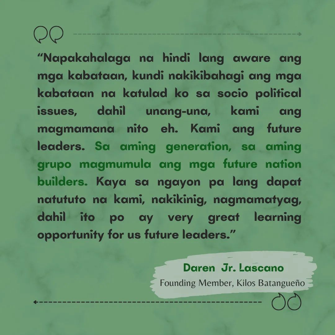 Legendaren_jr's tweet photo. Kilos kabataan, oras natin 'to! #YouthVoteMatters #GameChangers #FutureNationBuilders #FutureLeaders https://t.co/3uW1FcDvcR