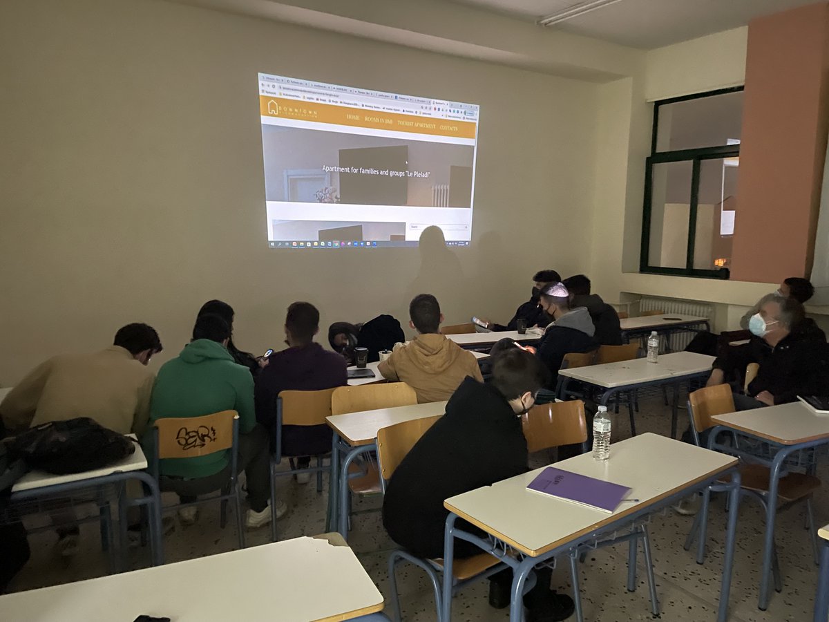 Rc4Vet's tweet photo. Students in DIEK GLYFADA working PART 3 of the challenge "BUSINESS DESCRIPTION" in Pescara, Italy.
Project also presented to Public Relations 1st semester @cifpcesarm @Proandi1 @submeet @BRCCI @PCO @ERASMUSPLUS @RC4VETS @WBL https://t.co/wXEj11CBds