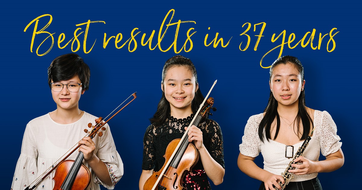 Ravenswood_News's tweet photo. Ravo has won all 4 main sections of the Ku-ring-gai Philharmonic Orchestra NSW Secondary School Concerto Competition! It's the first time a school has achieved this since 1984! Well done girls. We are all so proud #semperadmeliora #alwaystowardsbetterthings #RAVOperformingarts https://t.co/E05YbDpZgi