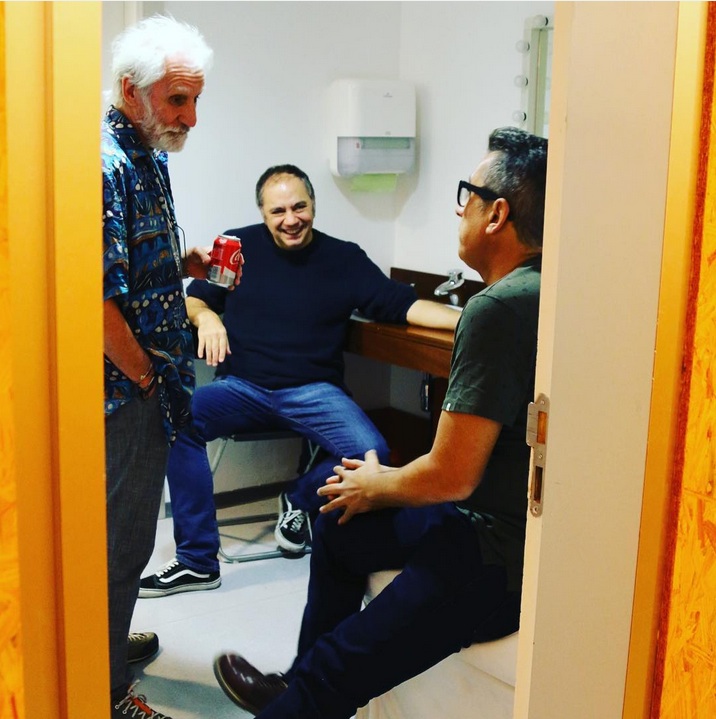 AtrozShow's tweet image. Aquel día tocamos techo. Gracias por tanto a @LateMotivCero en general y a @Buenafuente en particular.