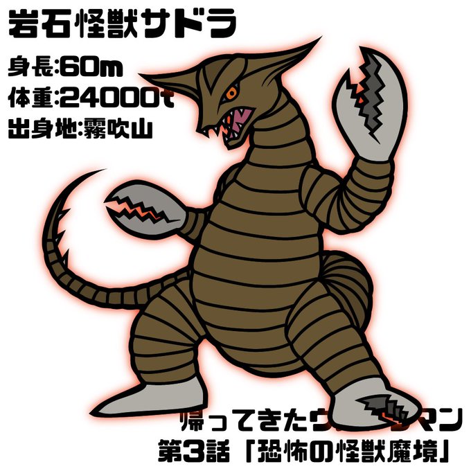 怪獣イラストのtwitterイラスト検索結果