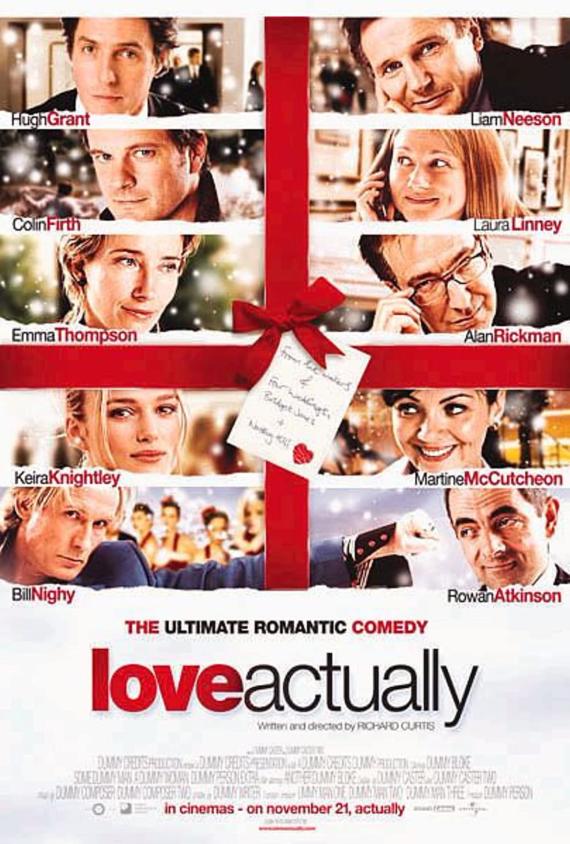 OfficialPLT's tweet photo. PSA ❤️Love Actually drops again on Netflix today 😍❄️ https://t.co/C5nFDk5pXO