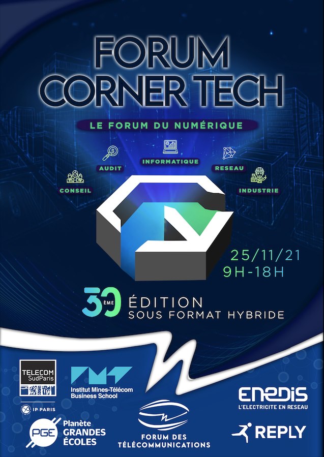 ForumCornerTech's tweet image. 📣 INSCRIPTION OUVERTE - CORNER TECH 2021 📣
Lien d’inscription : forumdestelecommunications.fr/fr/depose-ton-…... 
Bonjour à tous, à partir d’aujourd’hui vous pouvez enfin déposer votre CV sur le lien ci-dessus afin de pouvoir participer au forum de recrutement Corner Tech 2021 ! 
#stage #alternance