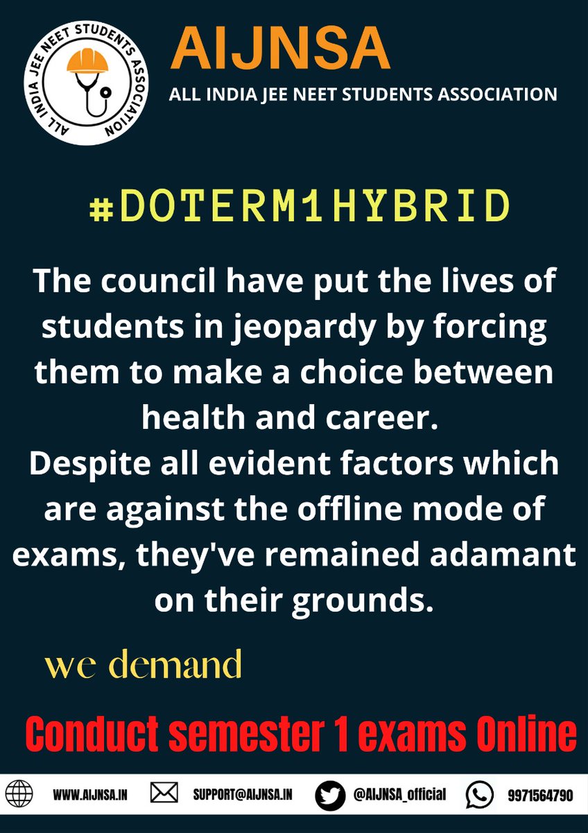 IamSaurav_1's tweet photo. Article 21 stands for "PROTECTION OF LIFE&amp;PERSONAL LIBERTY"
@cbseindia29 still is taking away the right to life of students. @court_india It's my entreaty to provide them hybrid mode.
#DoTerm1Hybrid 
@UrHimanshuBorah @ActivistSukhpal @IamSaurav_1 @anubha1812 @ZeeNews @htTweets https://t.co/TzCC7xWY32