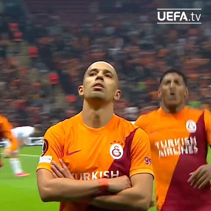  The goal The celebration  Happy birthday, Sofiane Feghouli!  