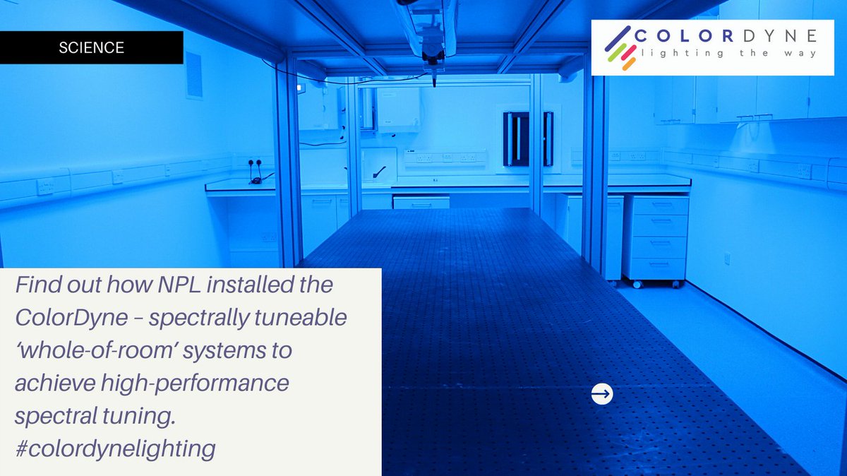 Customizable spectrum lighting. Bespoke tuneable spectrum lighting that satisfies any need. Find out how we worked with NPL to achieve the spectrally tuneable systems for their labs. #tuneablespectrum #laboratory #lightingresearch #lighting #lightingdesign