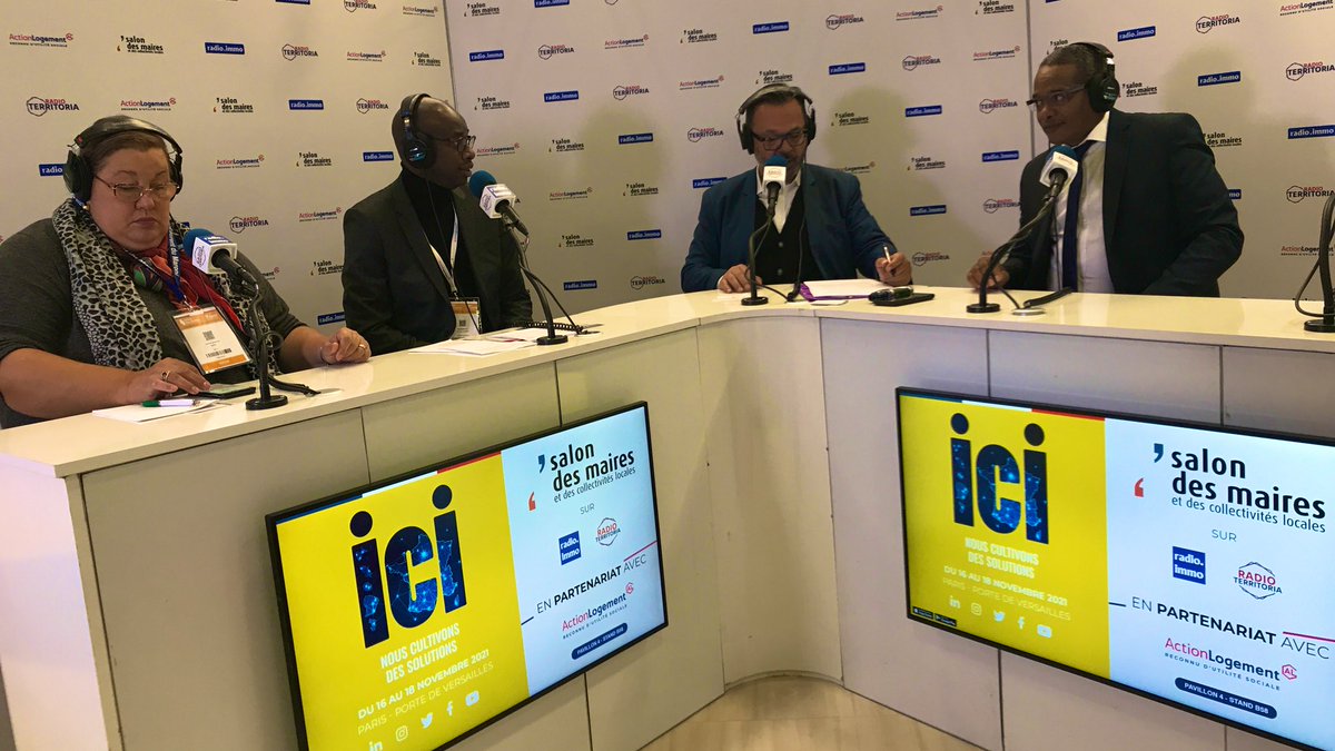 ActionLogement's tweet photo. [#SMCL]📍#SurleStandAL I Echanges sur les politiques du logement dans les #DROM : des réponses adaptées aux spécificités territoriales &amp; 🎙️Itw croisée sur @radioimmo @RadioTerritoria @salondesmaires https://t.co/NUcXnvFnbU