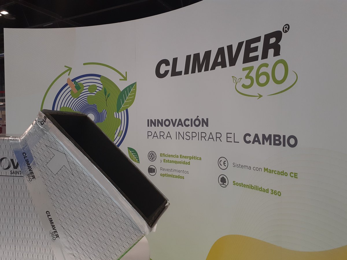 ISOVERes's tweet photo. 📢Ya hemos presentado nuestras novedades en climatización y refrigeración en la #FeriaCR2021 y la prensa ya ha podido conocer la nueva gama #CLIMAVER360.
Te esperamos en la @Feria_CR en @IFEMA en un stand lleno de novedades y sorpresas 😄
💛#MakingTheWorldABetterHome https://t.co/HKaB9v2cO9