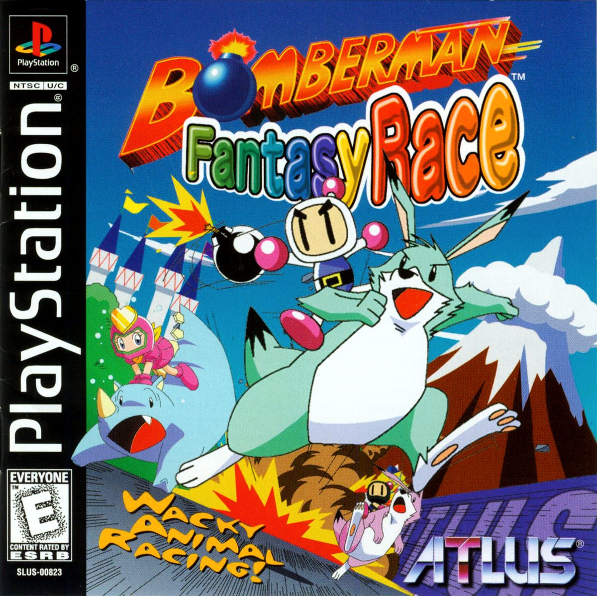 RT @CoolBoxArt: Bomberman Fantasy Race / PlayStation / Atlus / 1999 https://t.co/AjsIEUTuDr