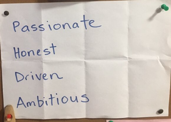 Compliments can be dangerously delicious if you let them ... clarifying standards that you may not have fully seen before, but now must strive to uphold everyday.
