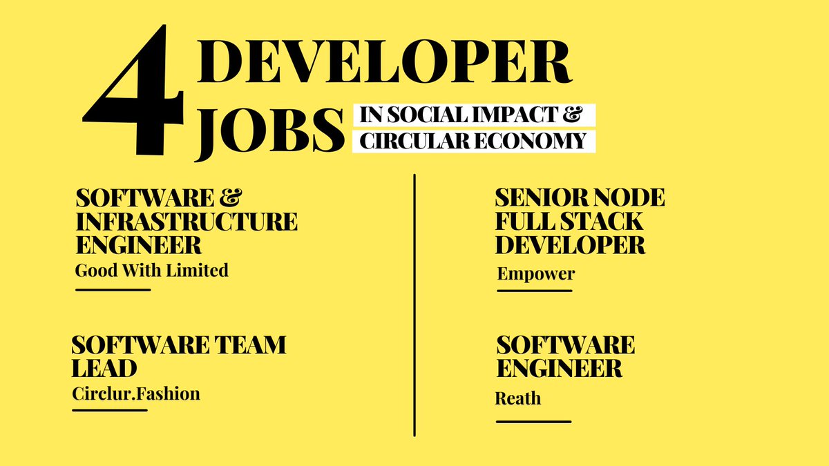 For Purpose Jobs tweet media