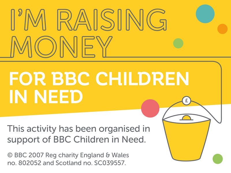 Round Table will be collecting donations for <a href="/BBCCiN/">BBC Children in Need</a>  at Harpenden Station tomorrow.
We'll be there during the morning and evening rush hours; cash and card donations welcome!