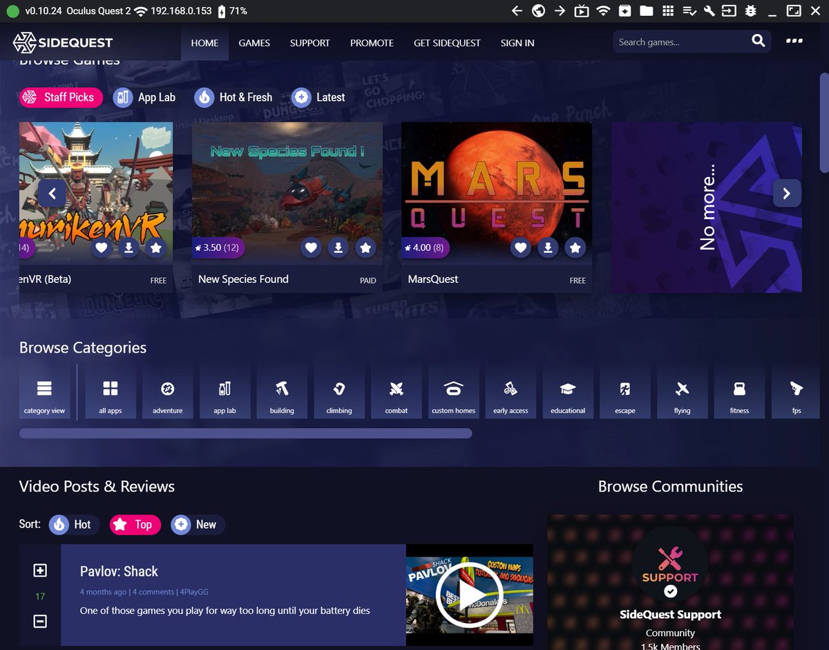 imitera's tweet photo. 🎉Wow! Our Mars experience is now "Staff pick" on Sidequest, we couldn't be happier for the recognition! 🎉Still free for download: https://t.co/Lt90p5dzZq
@SideQuestVR https://t.co/fCj4VyAUTe