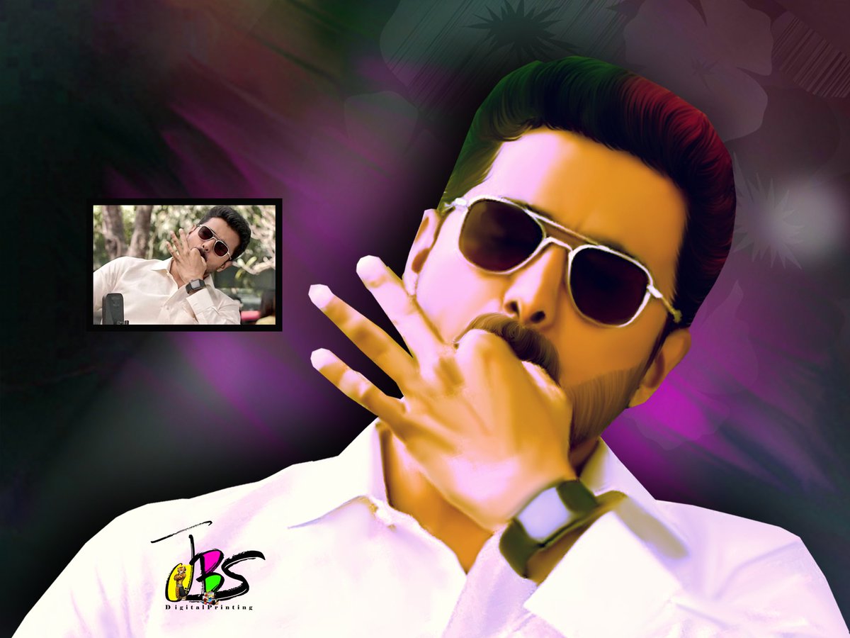 NaveenV80615191's tweet photo. #விடாமுயற்சி #lowqualityphoto #ThalapathyVijay Anna #digitalpainting
#digitalartwork create by JBS Digital Printing https://t.co/3r7zhuole2