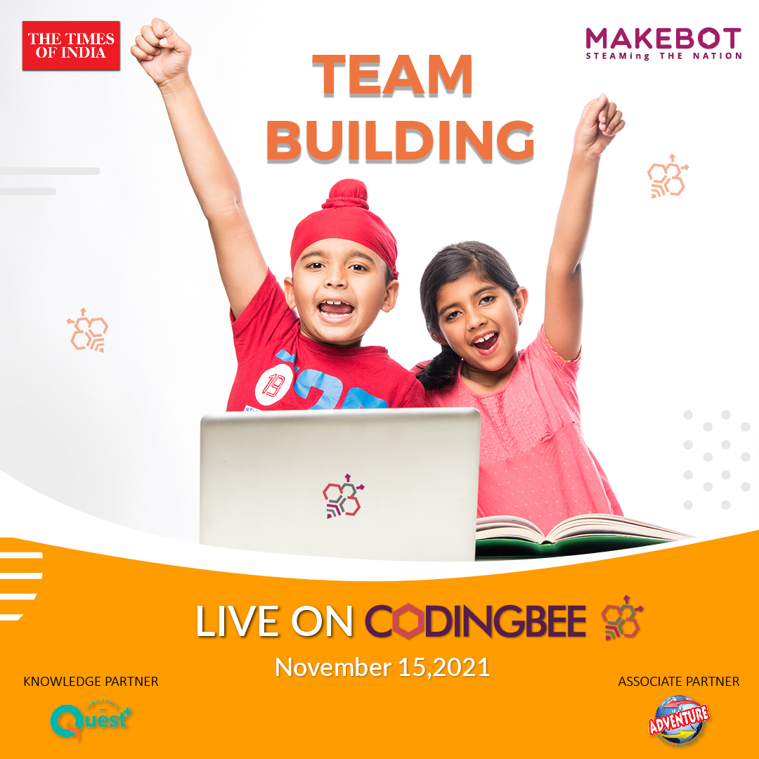 MyMakebot's tweet image. When great minds come together.......
Team-building stage, now live at CodingBee!
#codingbee #codingchampionsh #codingforkids #learning #gaming #java #Scripts #artificialintelligence #Machinelearning #coding