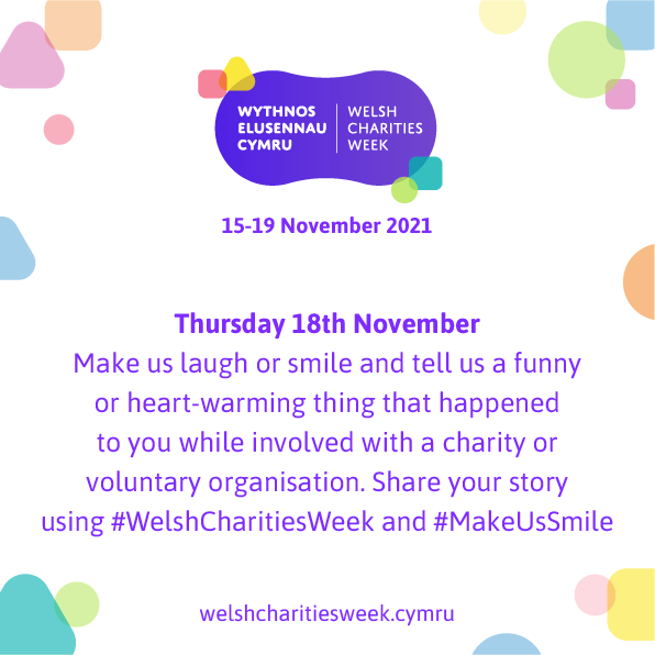 What moments have made you laugh and smile while being involved in Tanio?

#WalesCharitiesWeek
#WythnosElusennauCymru 
#MakeUsSmile #CodiGwên