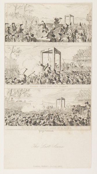 Jack Sheppard being hanged