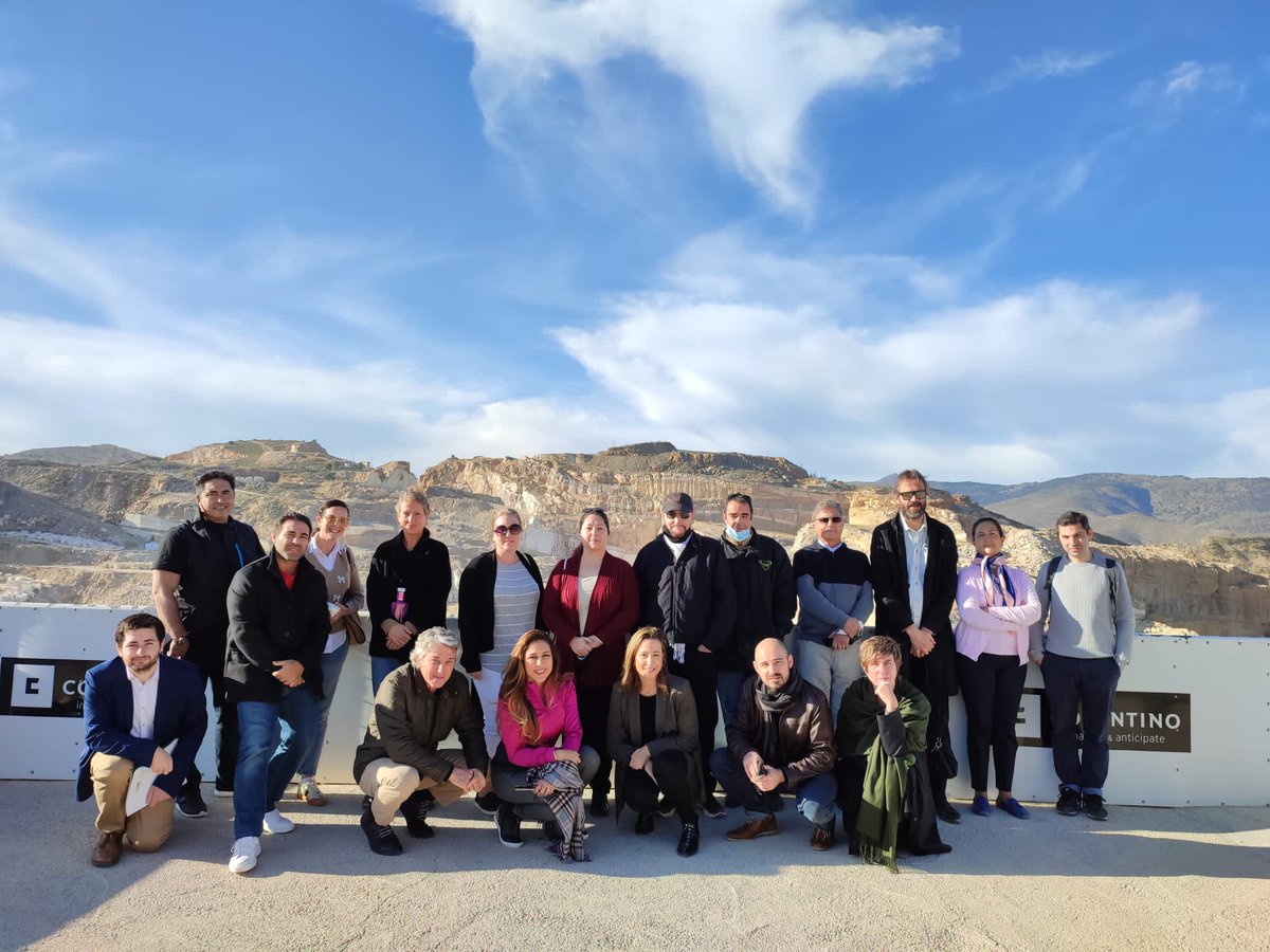 MarcaMacael's tweet photo. 🇪🇸 Finaliza el programa “EXPERIENCE THE BEAUTY OF MACAEL MARBLE, FROM SPAIN”.
La semana pasada concluyó el programa en el que los operadores internacional disfrutaron de un entorno único, como son las canteras de #Macael para conocer de primera mano la extracción del #mármol. https://t.co/OTFB7Rn2m1