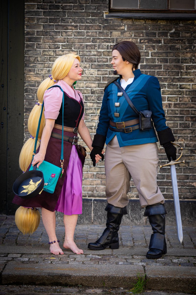 KittehMean's tweet photo. ��� Next stop Anywhere ~! 🎶
Sharing some #Tangled cosplay here 💕
Had so much fun performing with this 🥰
Lightspeed cosplay as Eugene 😍

#tangledtheseries #rapunzel #eugene #flynnrider #disney #newdream https://t.co/cwXd6uDiqL