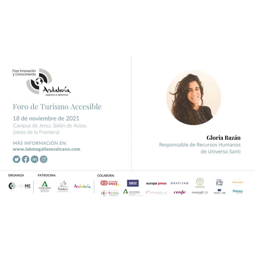 👨‍🍳 Además, <a href="/GloriaBazanUS/">Gloria Bazán</a>, responsable de RRHH de <a href="/UniversoSanti/">Universo Santi</a>, hablará sobre este primer restaurante del mundo de alta cocina atendido al 100% por personas con discapacidad.