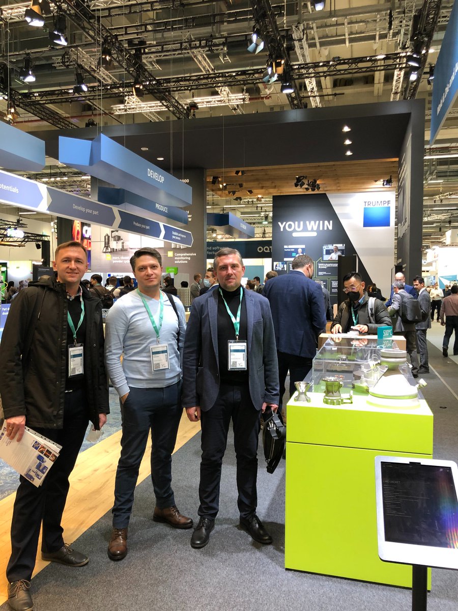 FC_propulsion's tweet photo. On Nov 16-19, 2021 we are taking part in @formnext_expo! We are grateful to our partners #TRUMPF for the opportunity to show some of our 3D-printed hardware at their booth. If you want to schedule a meeting with us at #formnext, send an email to propulsion@flightcontrol.space! https://t.co/hMihbUmykQ