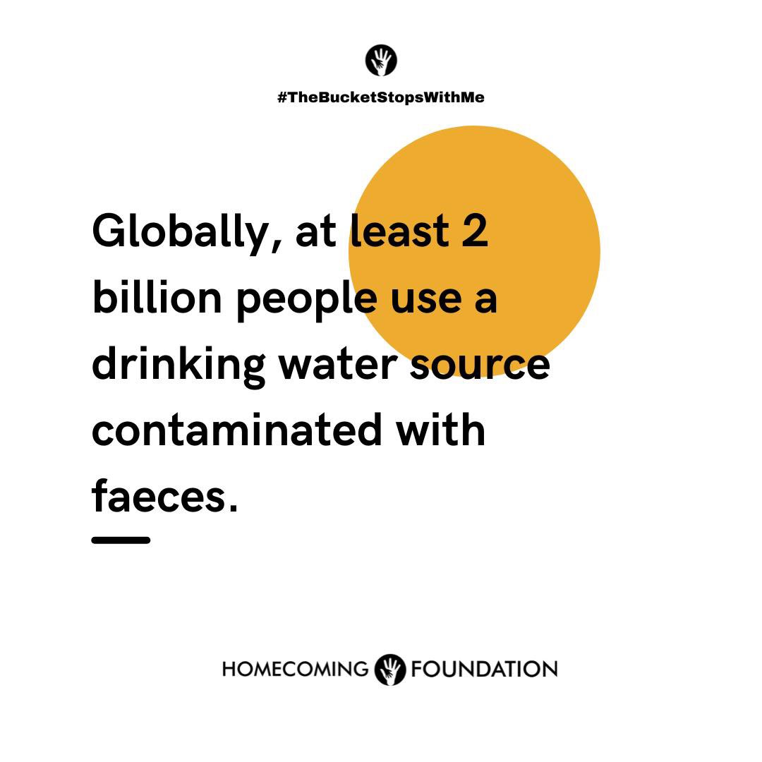 HomeComingFound's tweet photo. “Helping others is a good effort to instill human dignity.” – Gift Gugu Mona 

#WorldToiletDay #WorldToiletDay2021 #TheBucketStopsWithMe https://t.co/fl0onaSz4y