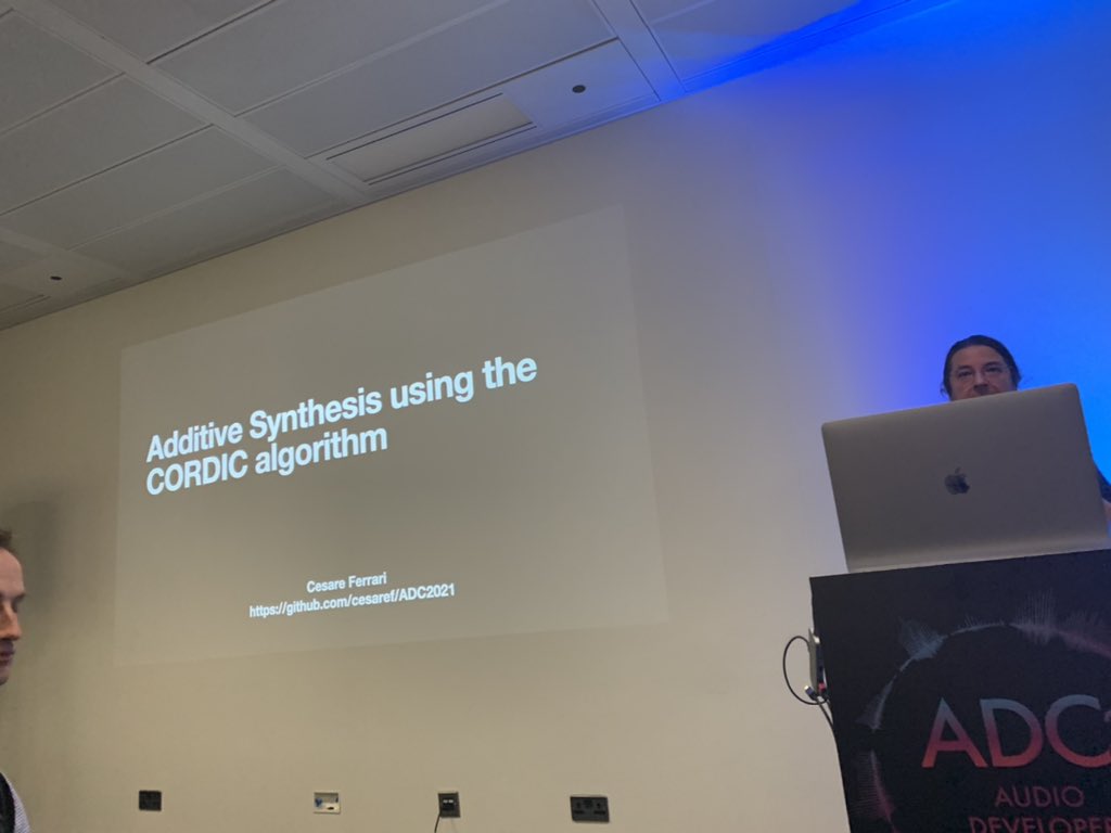 thefuturesonic's tweet photo. Great time at ADC so far #adc21 #audiodevcon https://t.co/zqu2yqHtZK