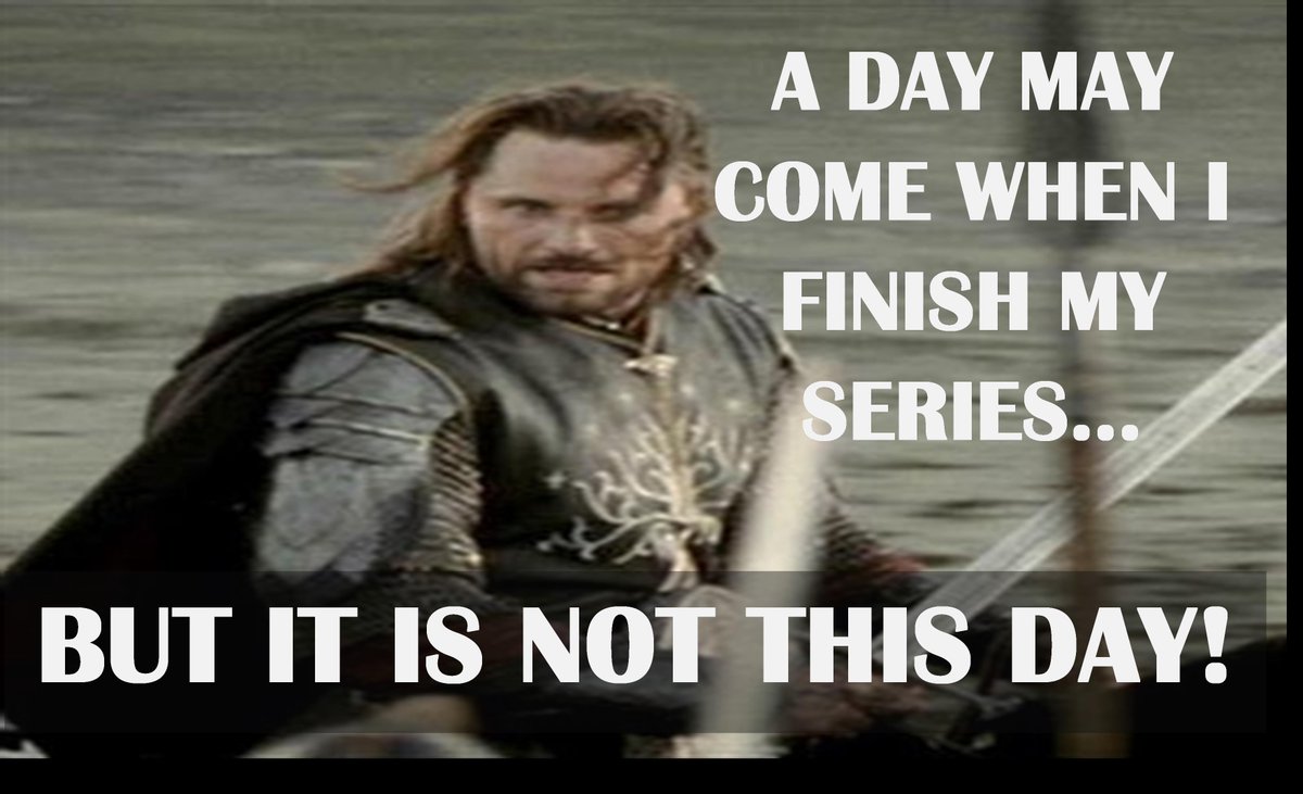 HMForrest1's tweet photo. I’m still plugging away at my long #series, but my plot bunnies keep taking me off on side ventures—including my soon-to-come-out full-length #novel about a favorite little #elfling #prince. My series may not be this day… but it will still happen! 
#lotr #bookcommunity #elves https://t.co/cNwCOlIkhI