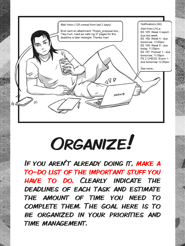 IIEECSCUPD's tweet photo. Do you keep putting off work even when you know you need to do it? Here are some tips we gathered that could help you deal with this annoying and unproductive habit.

#FYIIEE #procrastination #productivity #study #work https://t.co/stvGmnWgXW