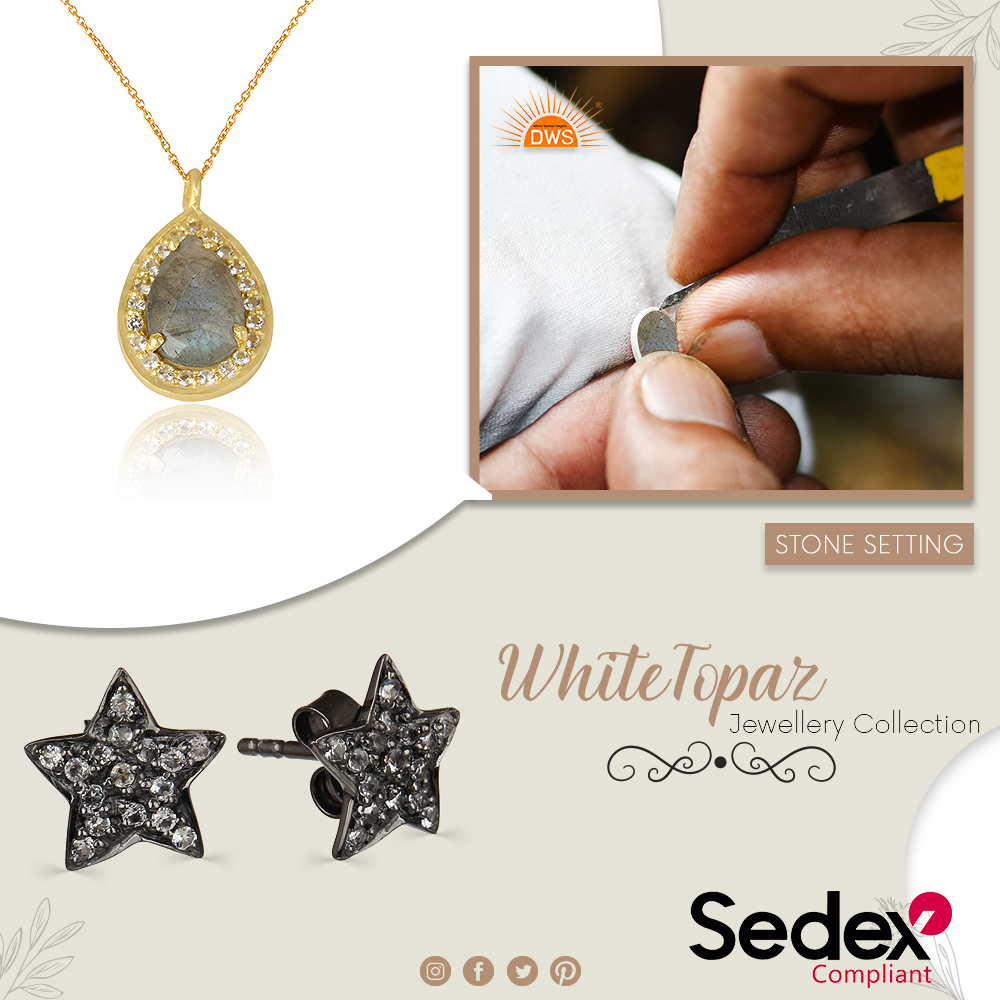 DWS Is A White Topaz Jewellery Manufacturing Company Located In India. Here Every Single Piece Of White Topaz Jewellery Is Made With Love By Our Skilled Craftsmen.

Visit Here: bit.ly/3HuCXXW

#whitetopazjewellery #whitetopazjewelry #silverjewellery #silverjewelry