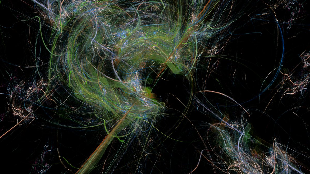 FlameReactorBot's tweet photo. This is Malis, child of Lirma and Buva.
They are a Generation 10 fractal.
We don't quite know what to do with this one.
If this flame is beautiful, ❤️ or RT to improve its chances for future breedings.
#fractal #fractalflame #fractalart #generativeArt #Malis #Lirma #Buva https://t.co/dRsh18munp